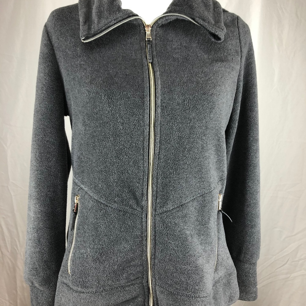 CALVIN KLEIN PERFORMANCE Charcoal Full Zip Jacket